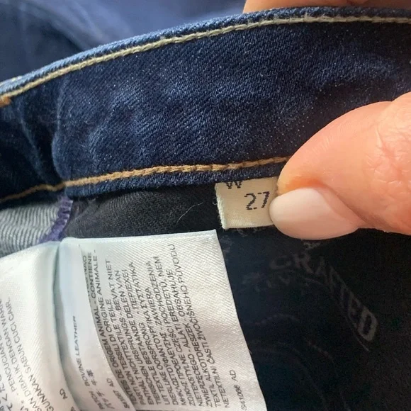 Levi’s Made & Crafted Pins Skinny Dark Wash Jeans - Picture 10 of 14